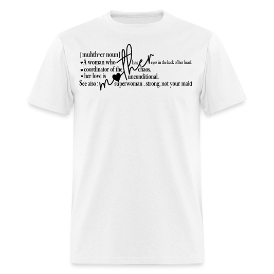 Mother’s Day Gift For Strong Moms T-shirt - white
