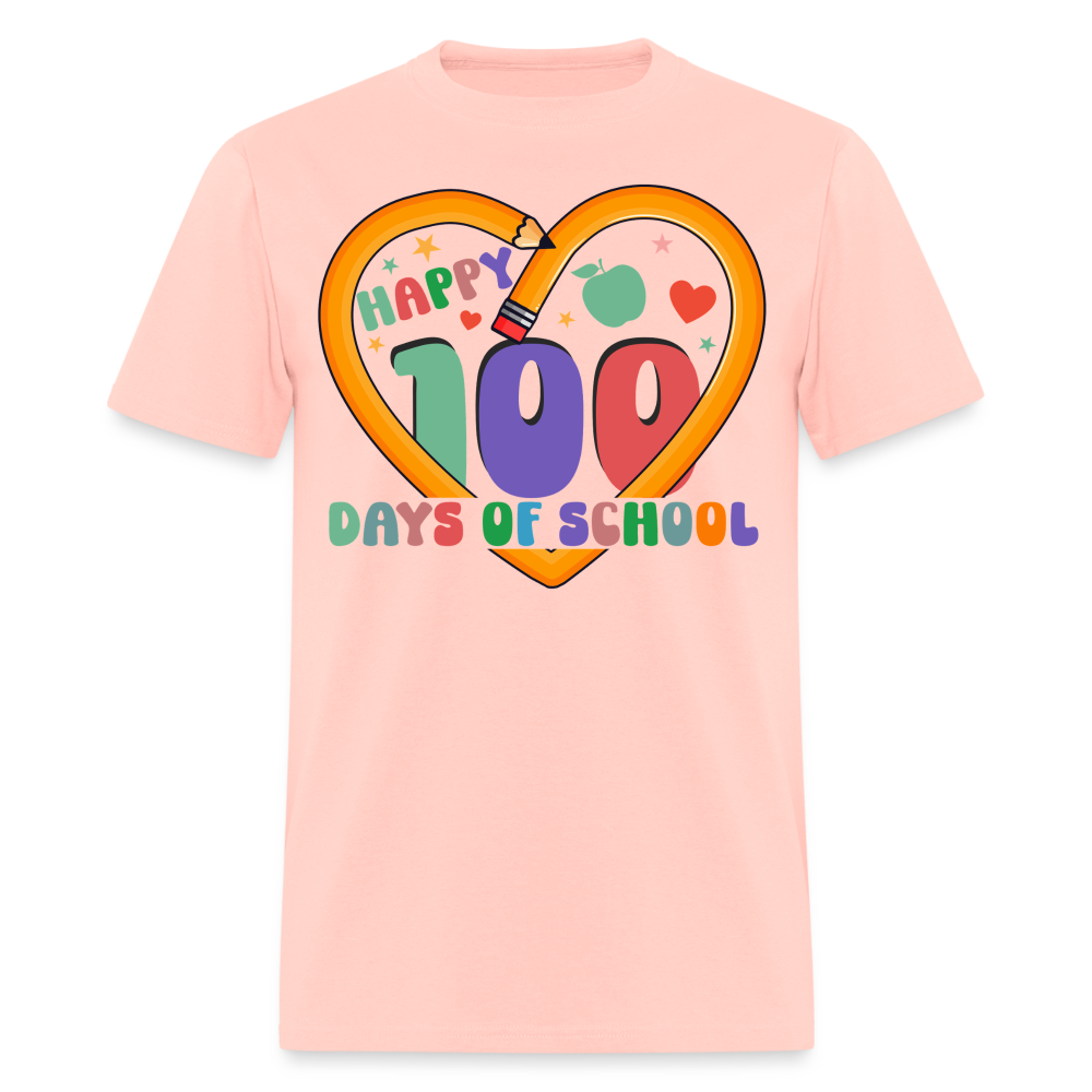 Best 100 Days Of School Gifts For Teachers Unisex T-Shirt - blush pink 