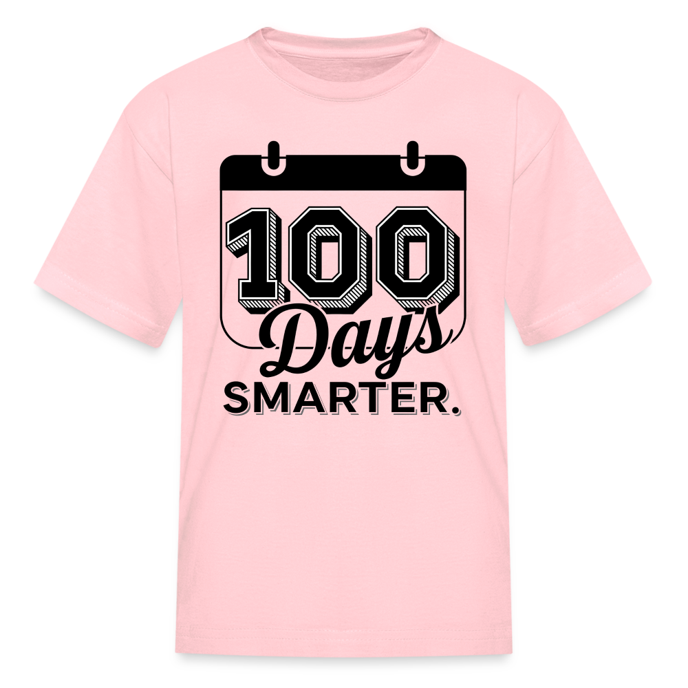 100 Days Smarter Shirt For Students 100th Days Celebration T-shirt - pink