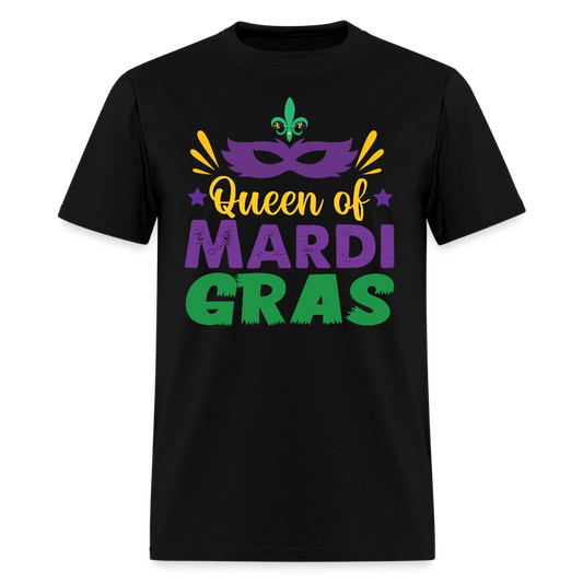 New Orleans Party Shirt Queen of Mardi Gras Classic T-Shirt - black