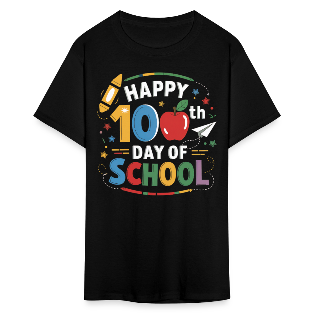 100th Day of School Tee Teacher Gifts School Celebration Unisex Classic T-Shirt - black