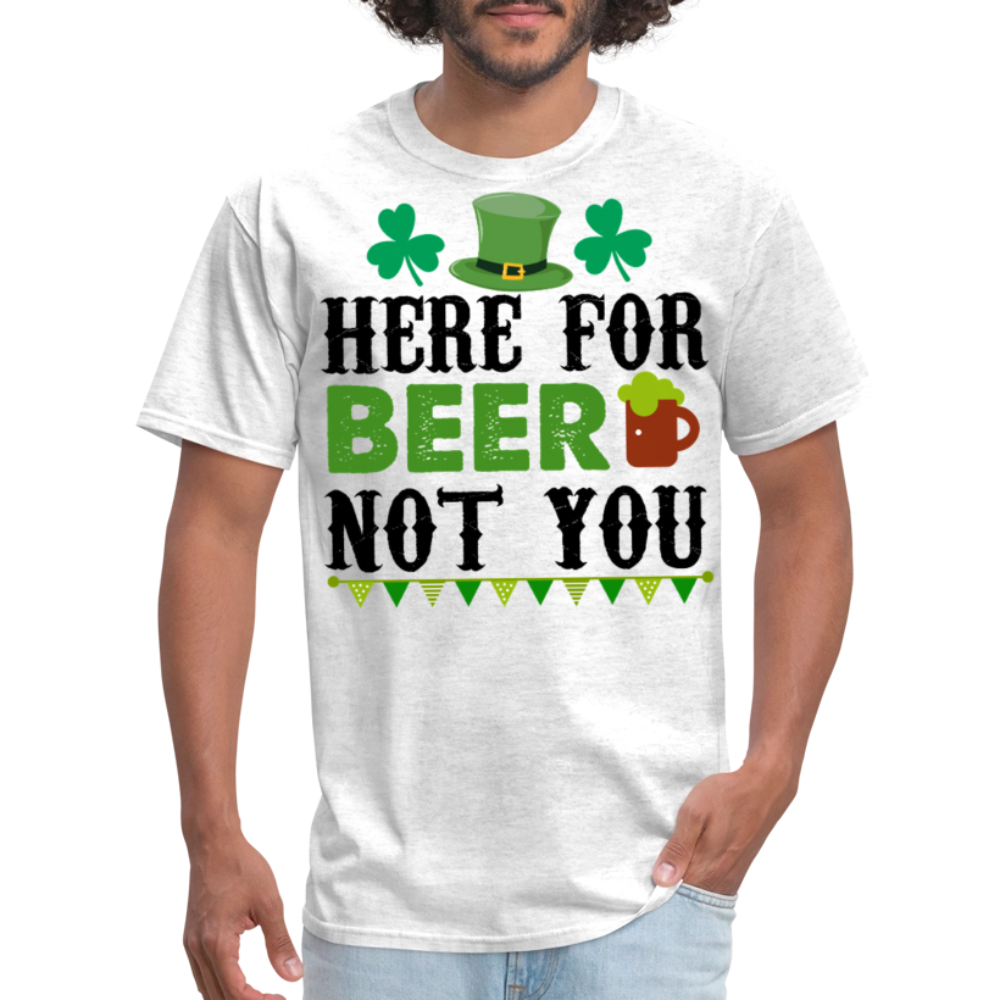 Party Outfit For St Patrick’s Day Drinking T-shirt - light heather gray