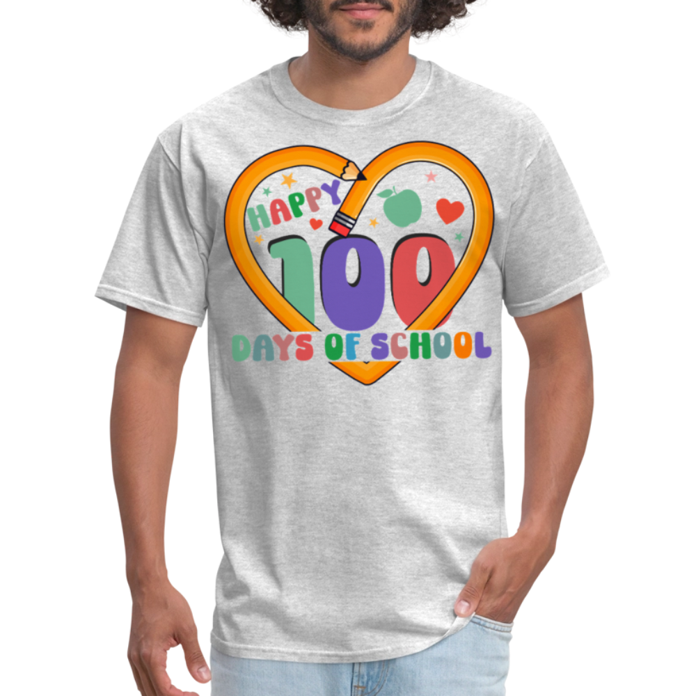 Best 100 Days Of School Gifts For Teachers Unisex T-Shirt - heather gray