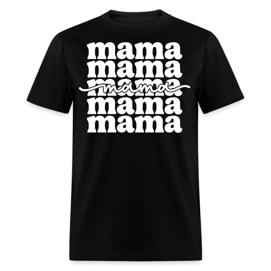 Cute Mama Tee For Mother’s Day Gifts T-shirt - black