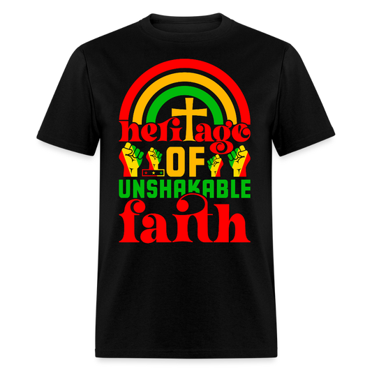 Heritage Of Faith Black Empowerment T-shirt - black
