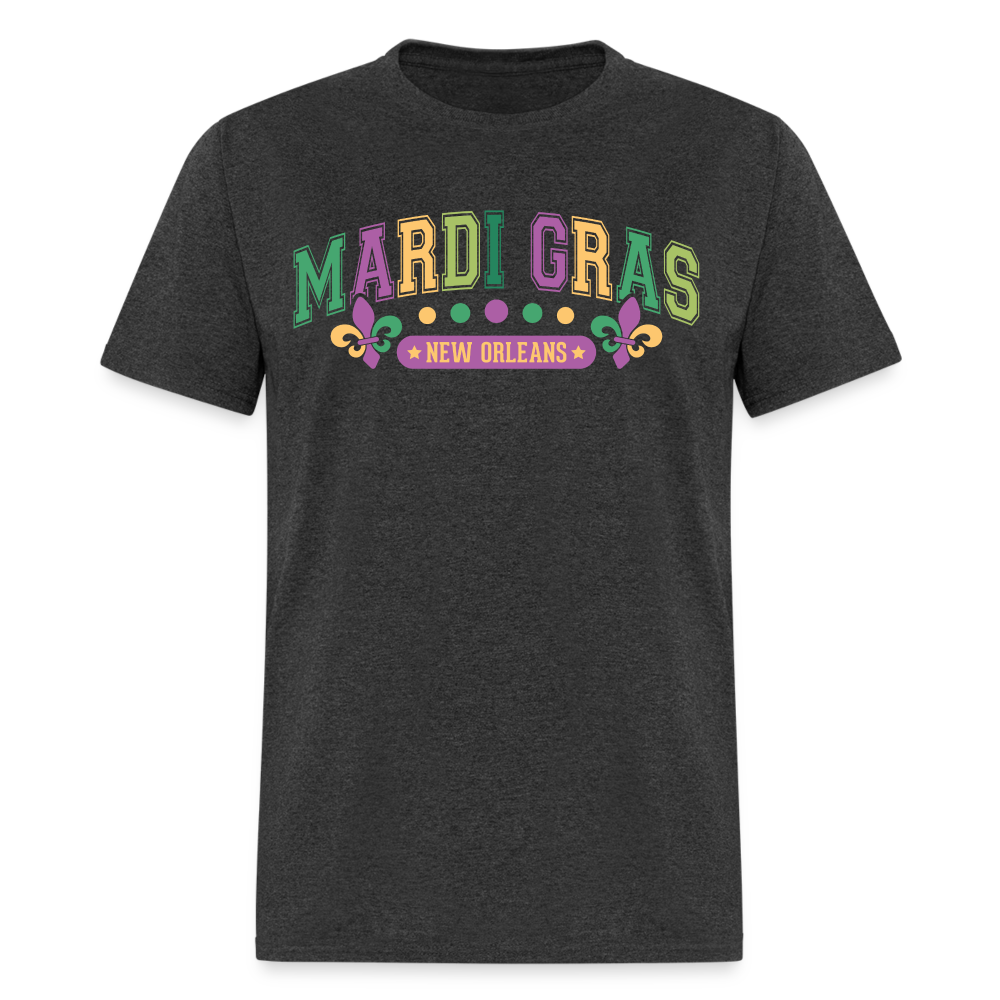 New Orleans Party Outfit for Mardi Gras Unisex T-shirt - heather black