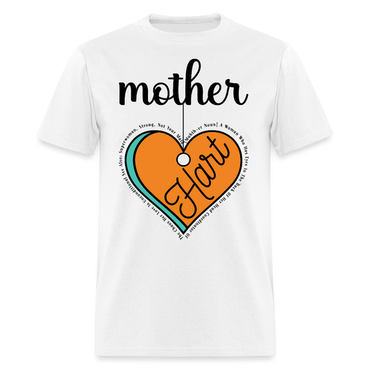 Personalized Mother's Day Tee With Heartfelt T-shirt - white