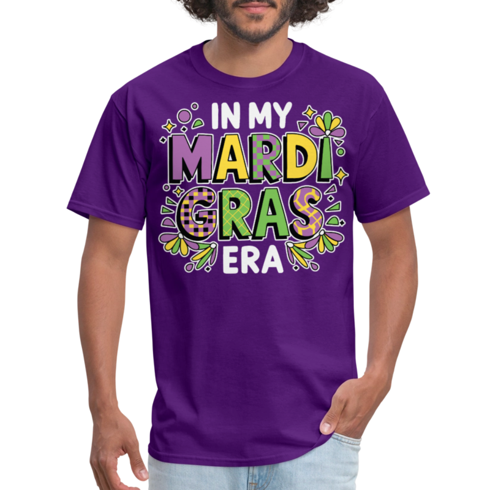 Mardi Gras Party Outfit For Women And Men Funny Mardi Gras T-shirt - purple