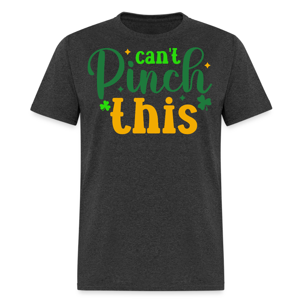 St Patrick’s Day No Pinch T-shirt - heather black