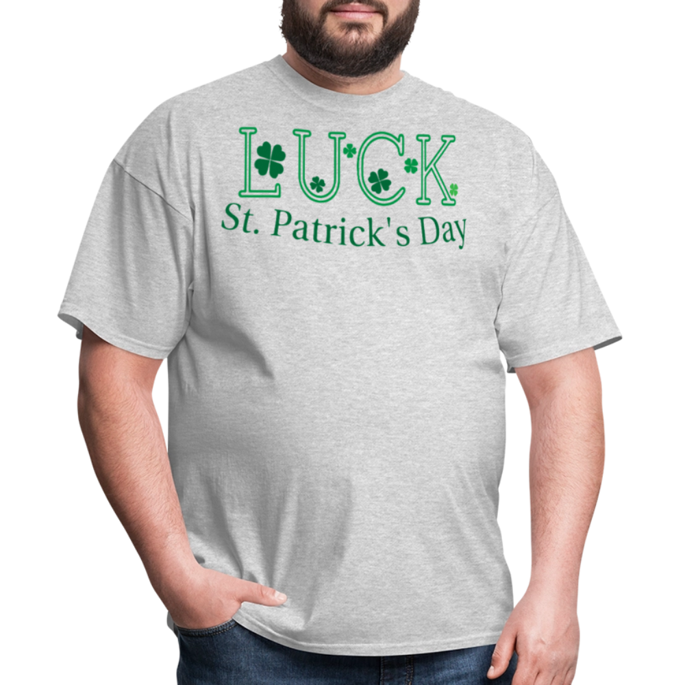 Irish Shamrock St Patrick’s Day Lucky T-shirt - heather gray