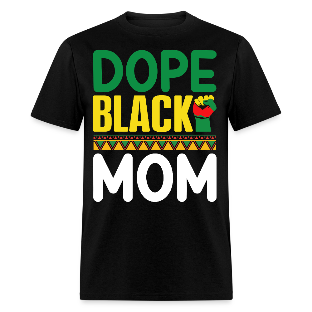 Strong Black Mother Graphic Tee Black Mom Empowerment T-shirt - black