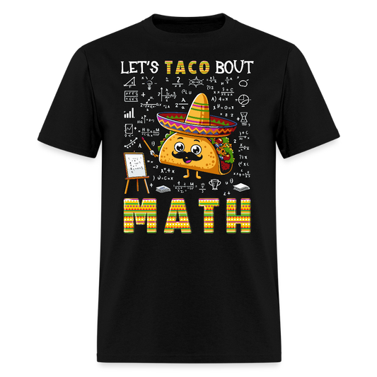 Funny Taco Math Shirt For Teachers Cute Kawaii Taco T-shirt - black