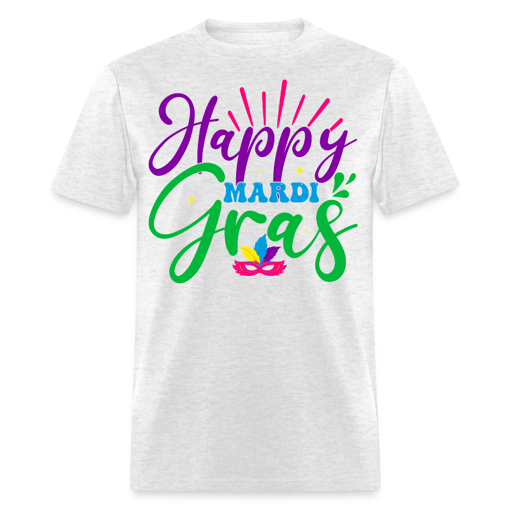 Happy Mardi Gras Party Unisex Classic T-shirt - light heather gray