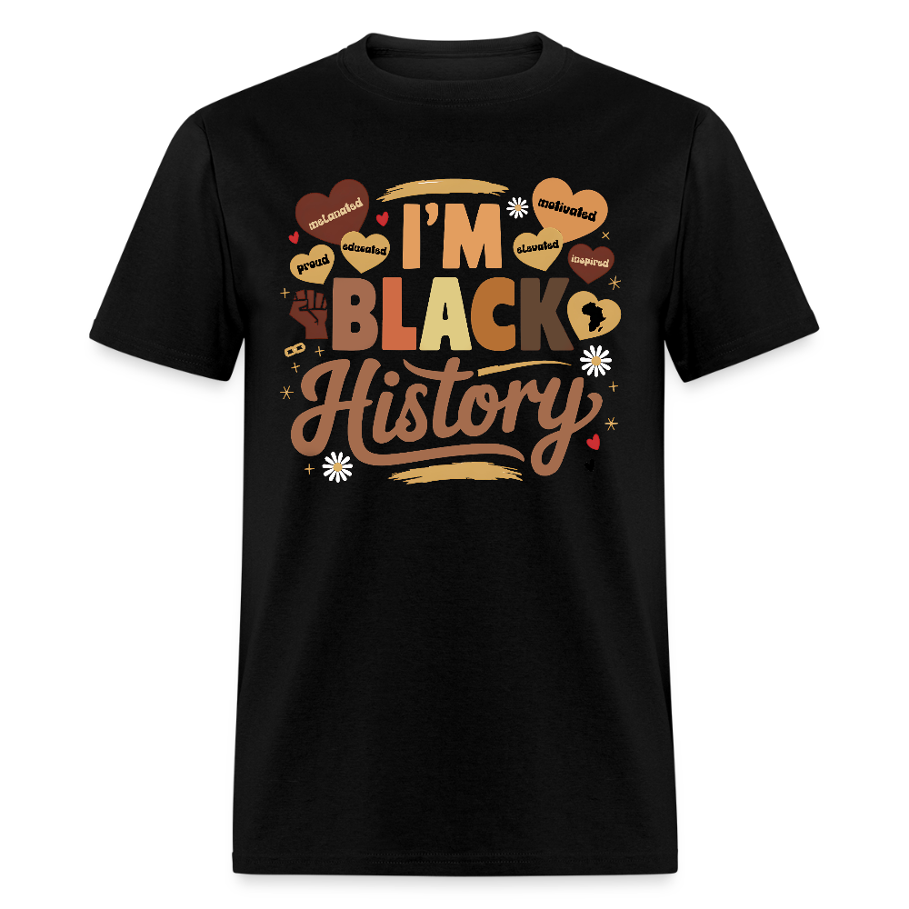 I’m Black History Shirt For Men and Women Clasic T-Shirt - black