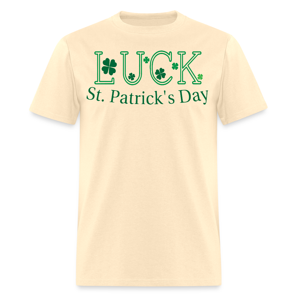 Irish Shamrock St Patrick’s Day Lucky T-shirt - natural