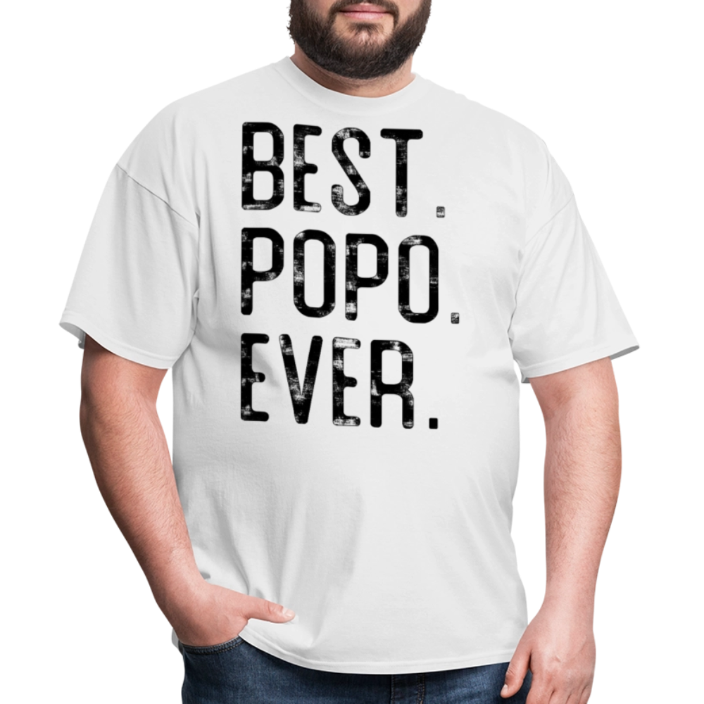 Funny Popo Appreciation Gift T-shirt - white