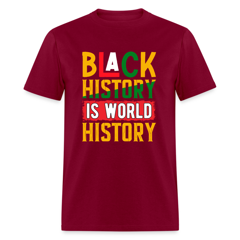 Black history Shirt For Cultural Pride Black Empowerment T-shirt - burgundy