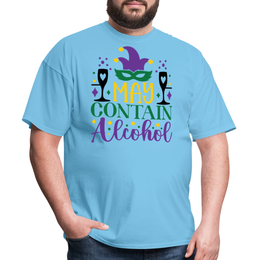 Funny Mardi Gras Drinking Team Unisex T-shirt - aquatic blue