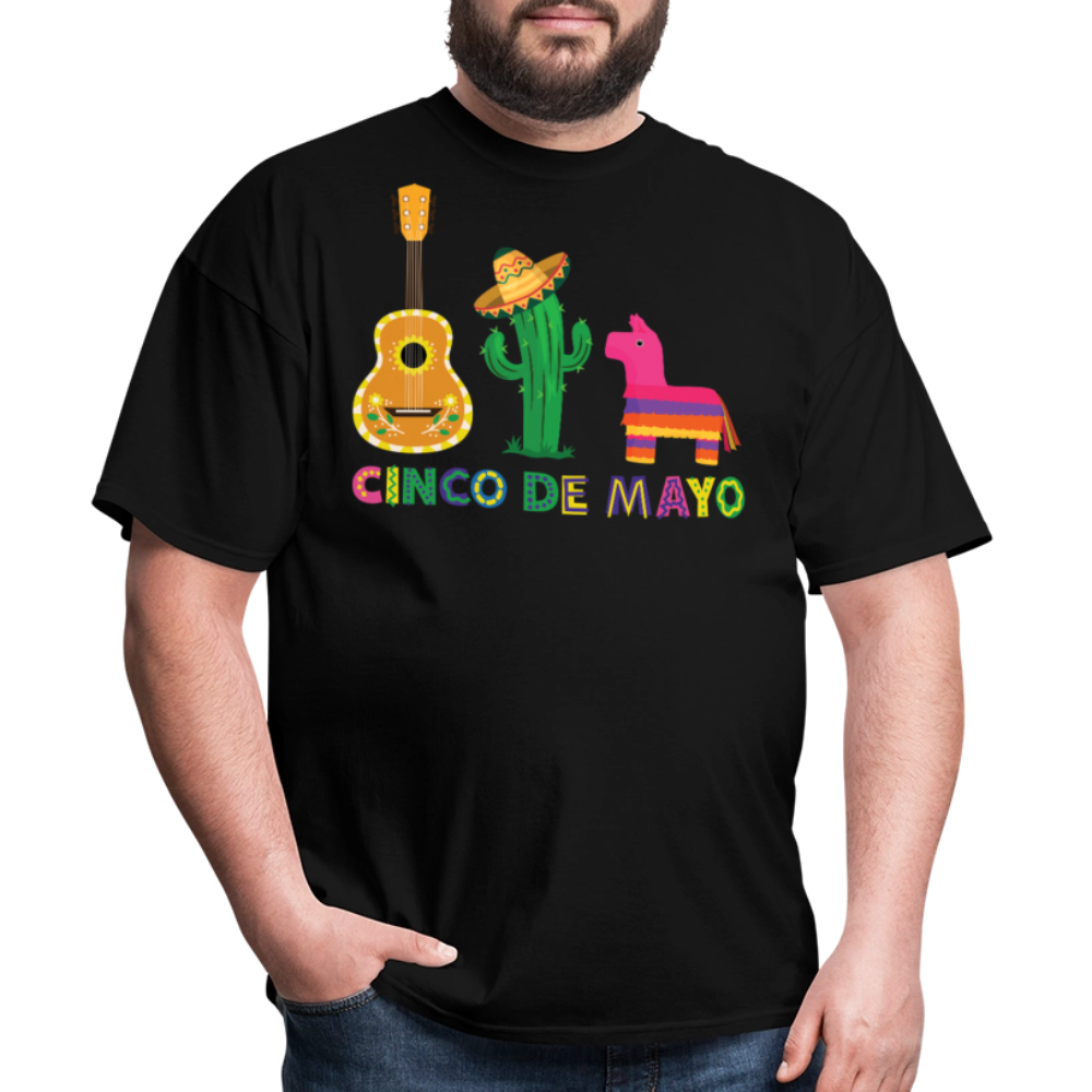 Cinco De Mayo Party Outfit Funny Mexican Fiesta T-shirt - black