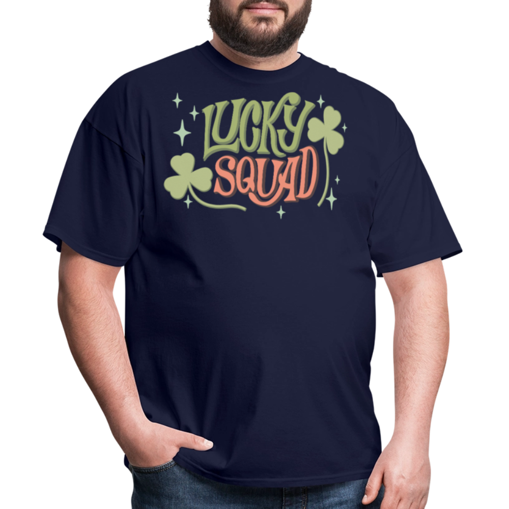 Lucky Squad St Patrick’s Day T-shirt - navy