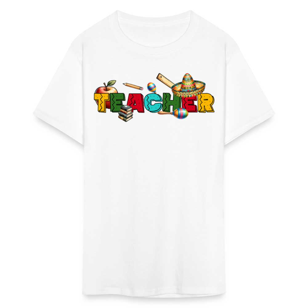 Mexican Teacher Appreciation Gifts T-Shirt - white