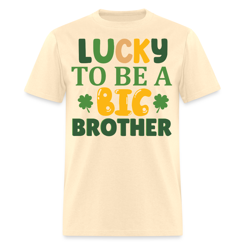 St Patrick’s Day Big Brother Announcement T-shirt - natural