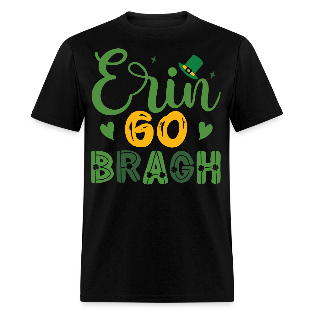 Best Gifts For Irish Heritage Lovers Erin Go Bragh Irish Pride T-shirt - black