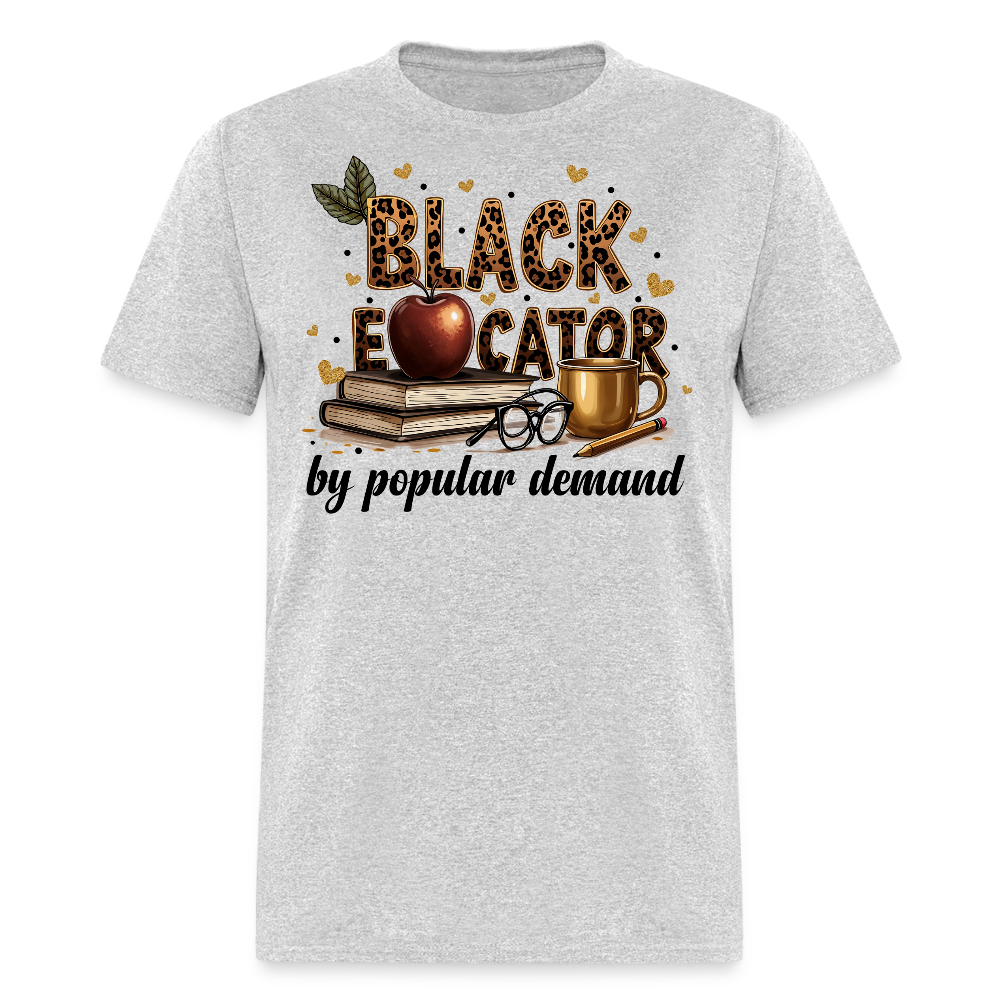 Teacher Appreciation Gifts For Black Women T-shirt - heather gray