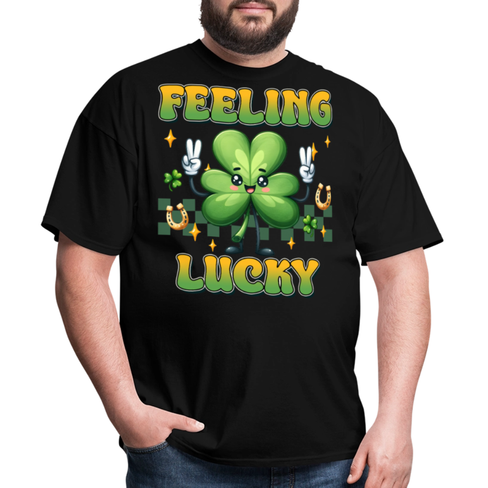 Feeling Lucky Irish Festival T-shirt - black