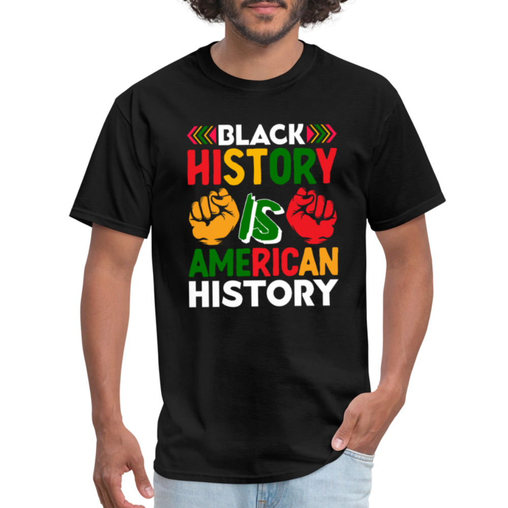 Black History is American History shirt African American Culture T-shirt - black