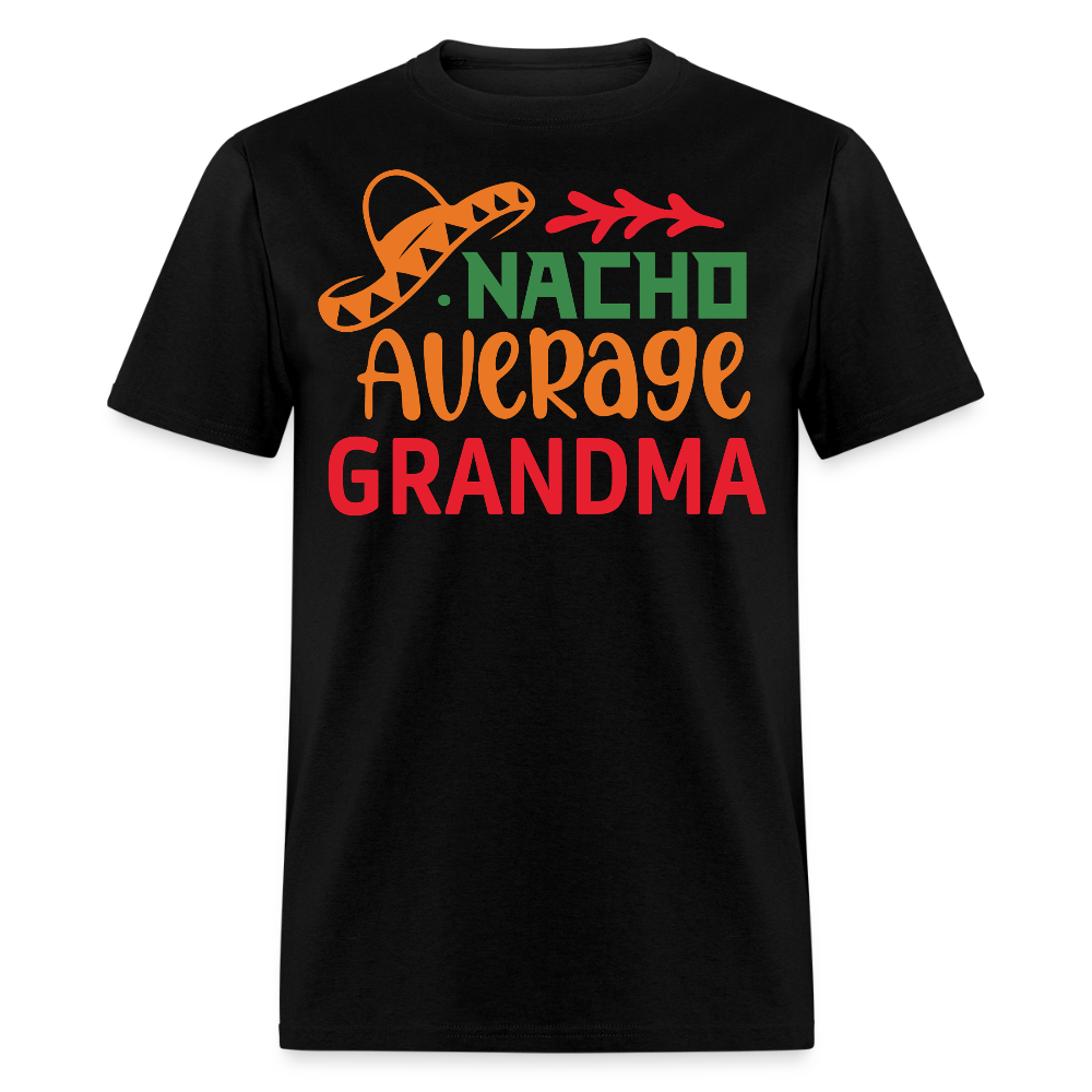 Best Gift For Grandmothers Who Love Tacos Funny Grandma T-shirt - black