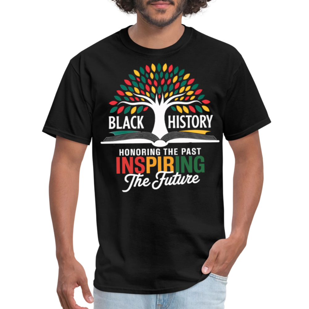 Honoring The Past Inspiring The Future Men And Women T-Shirt - black