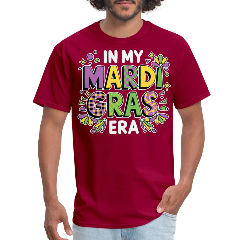 Mardi Gras Party Outfit For Women And Men Funny Mardi Gras T-shirt - dark red