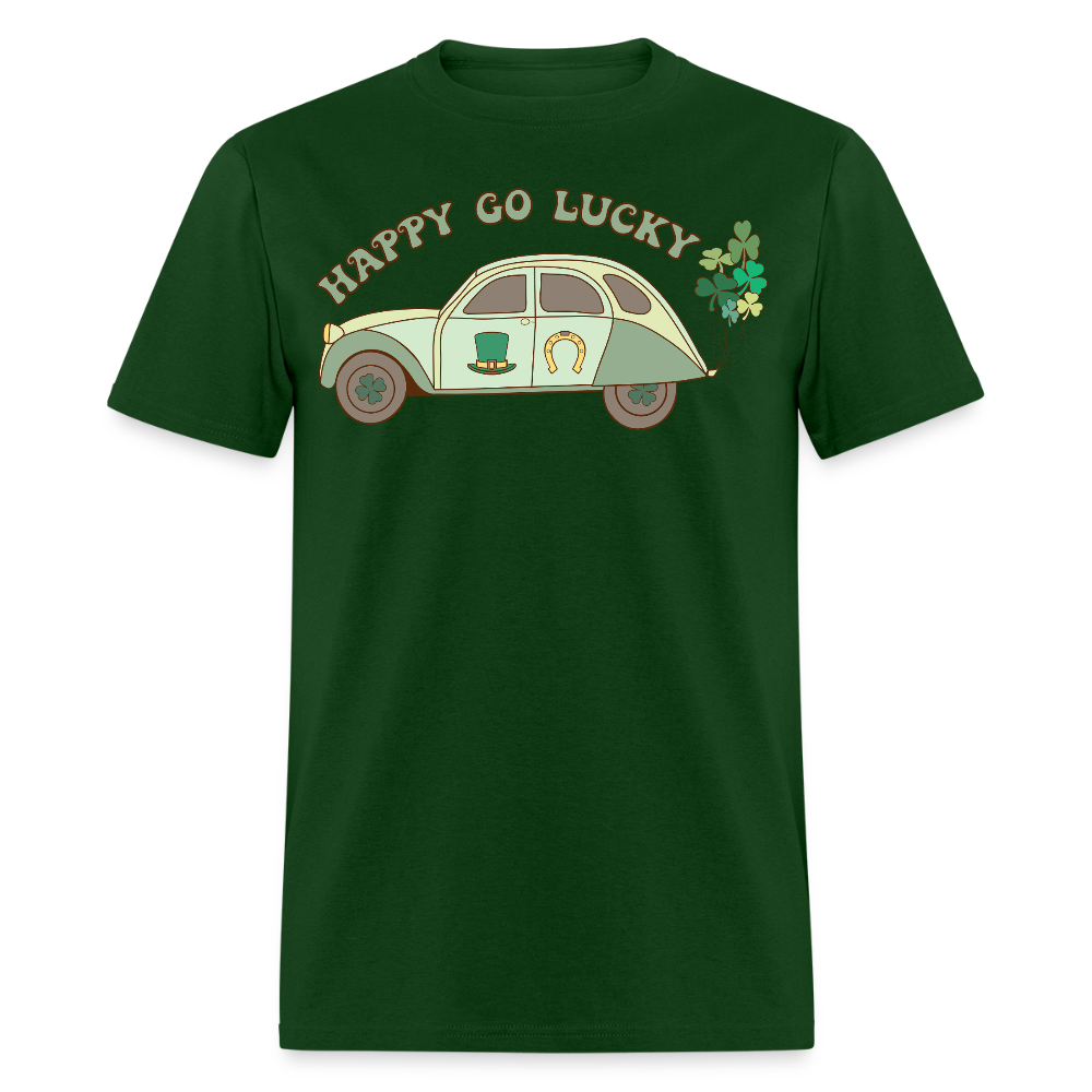 St Patrick’s Day lucky Car T-shirt - forest green