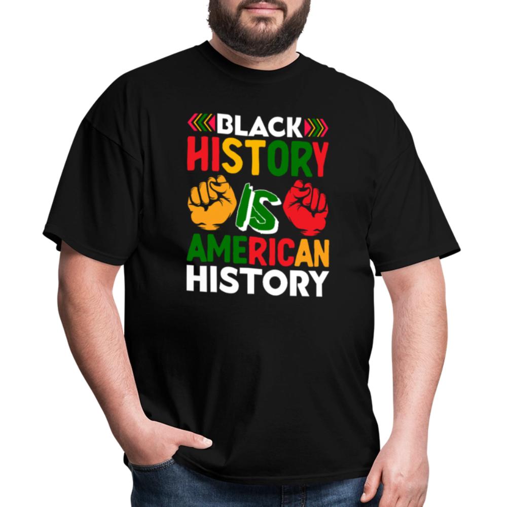 Black History is American History shirt African American Culture T-shirt - black