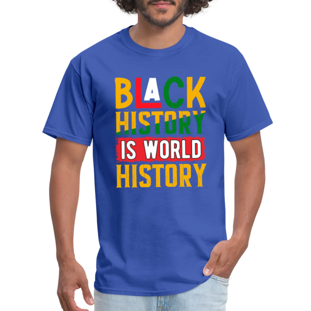 Black history Shirt For Cultural Pride Black Empowerment T-shirt - royal blue