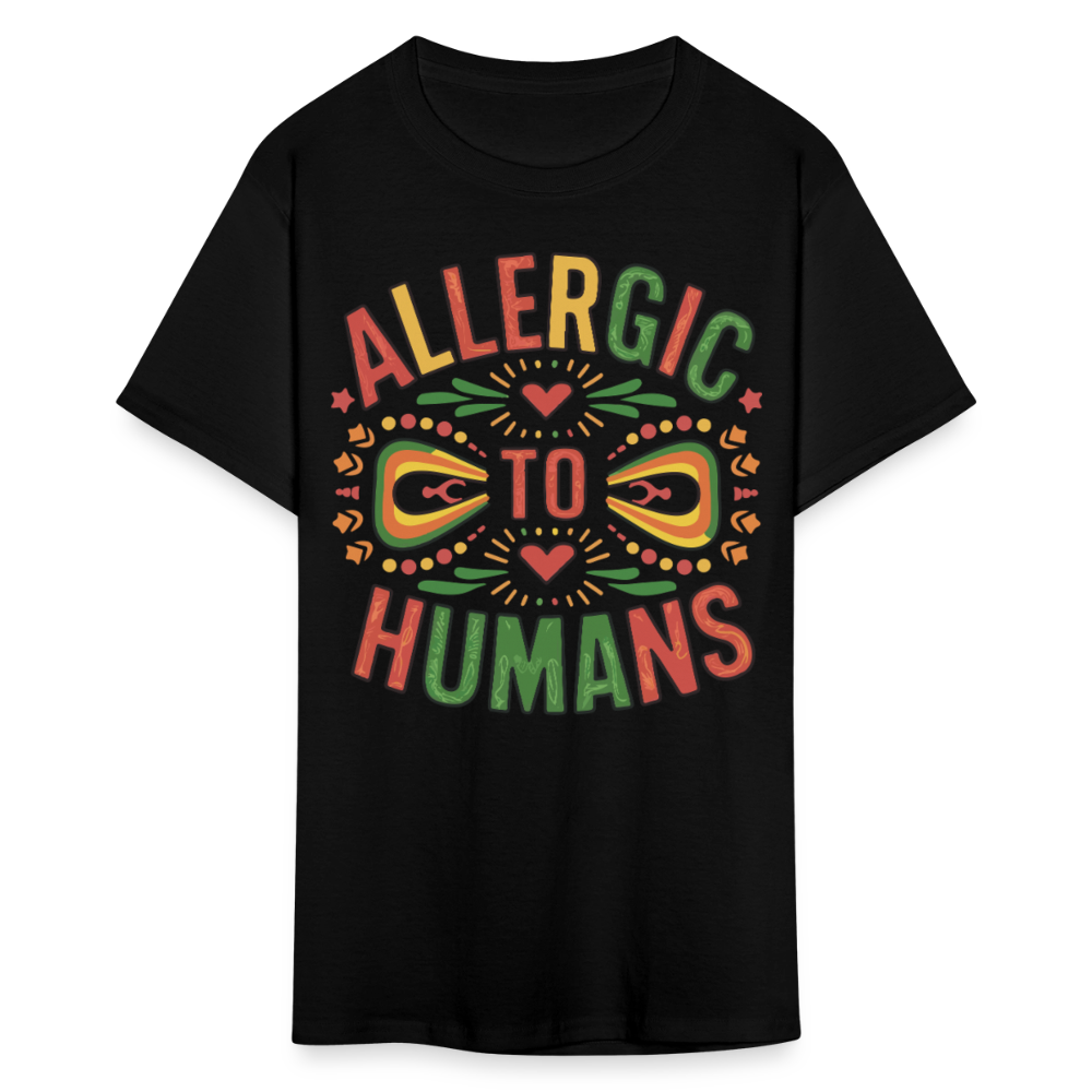 Best Cinco De Mayo Gifts For Fiesta Lovers Allergic To Humans T-shirt - black