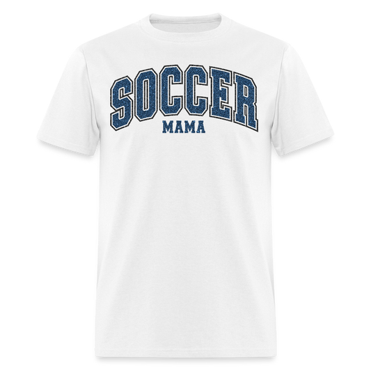 Proud Soccer Mama Game Day T-shirt - white