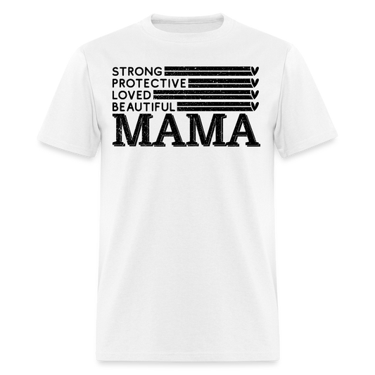 Vintage Mama Graphic Tee For Mother’s Day T-Shirt - white
