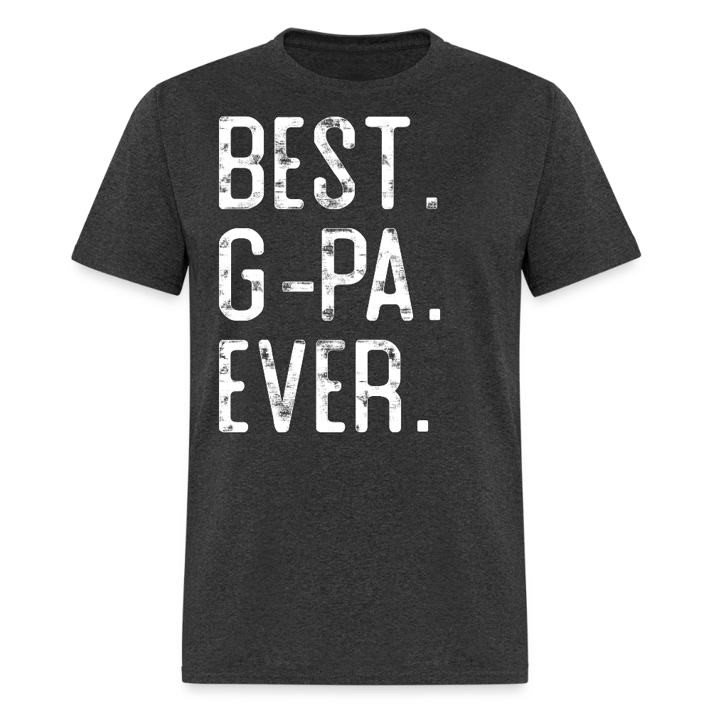 Funny G-pa Gift For Fathers Day T-shirt - heather black