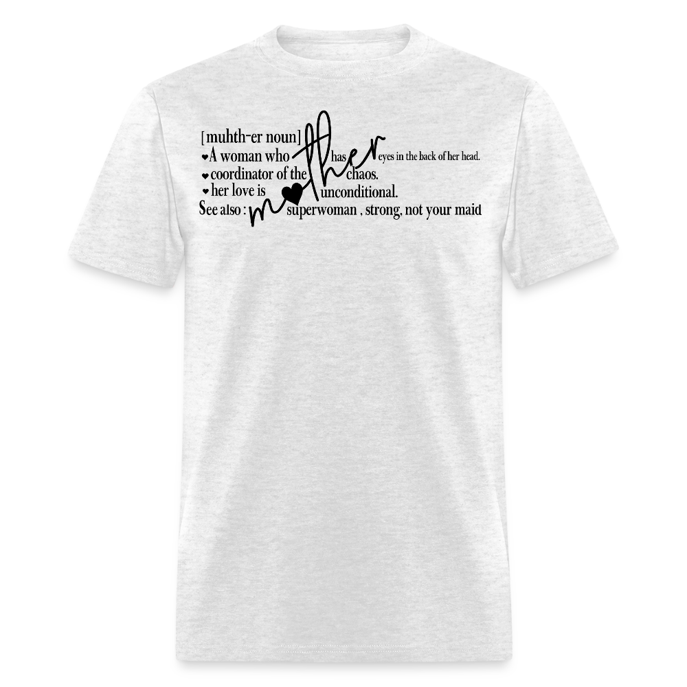 Mother’s Day Gift For Strong Moms T-shirt - light heather gray