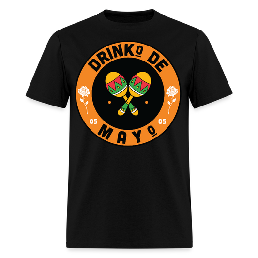 Drinko De Mayo Party Outfit Cinco De Mayo Drinking T-shirt - black