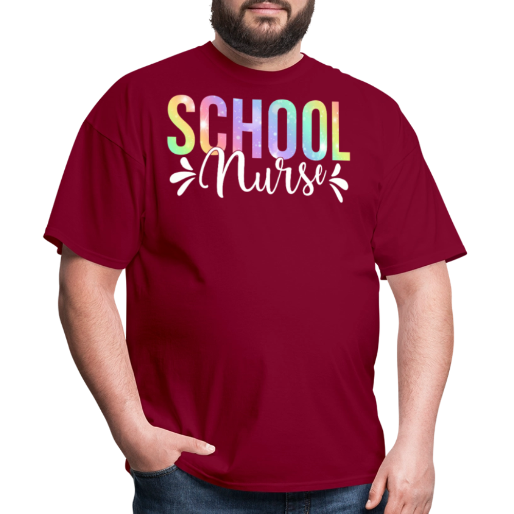 School Nurse Appreciation Gifts Back to School T-shirt - burgundy