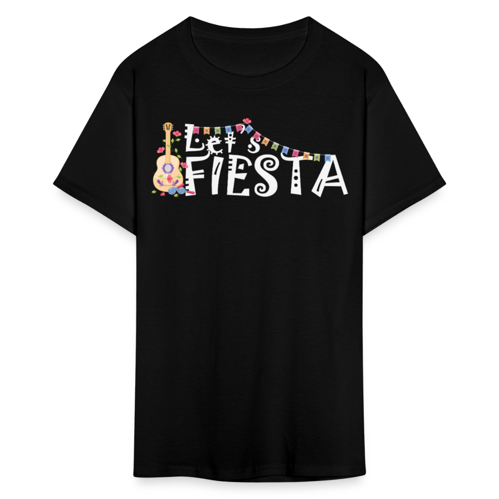 Let’s Fiesta Graphic Tee for Cinco de Mayo T-shirt - black