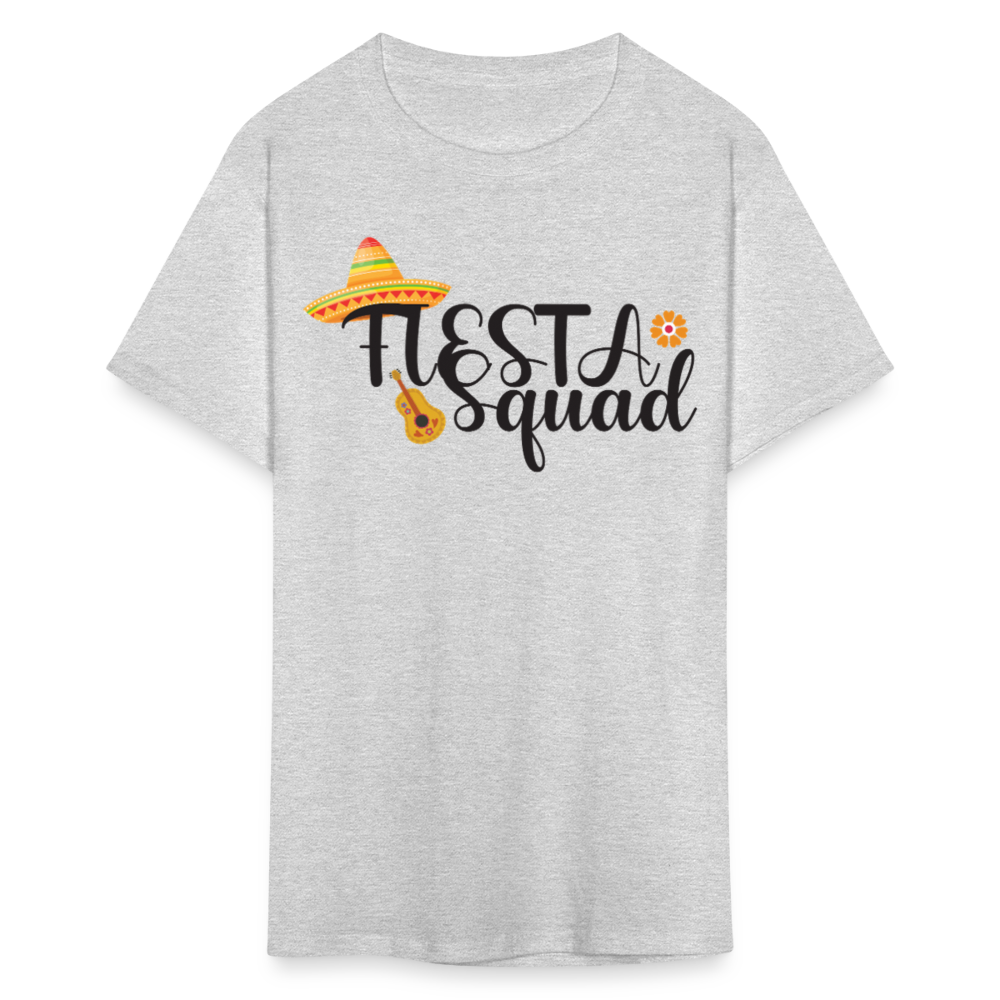 Fiesta Squad Matching Shirts For Cinco De Mayo Mexican Party T-shirt - heather gray