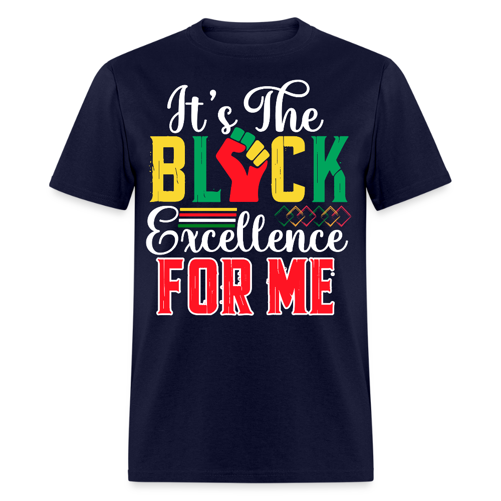 Black Excellence T-shirts For Men and Women T-Shirt - navy