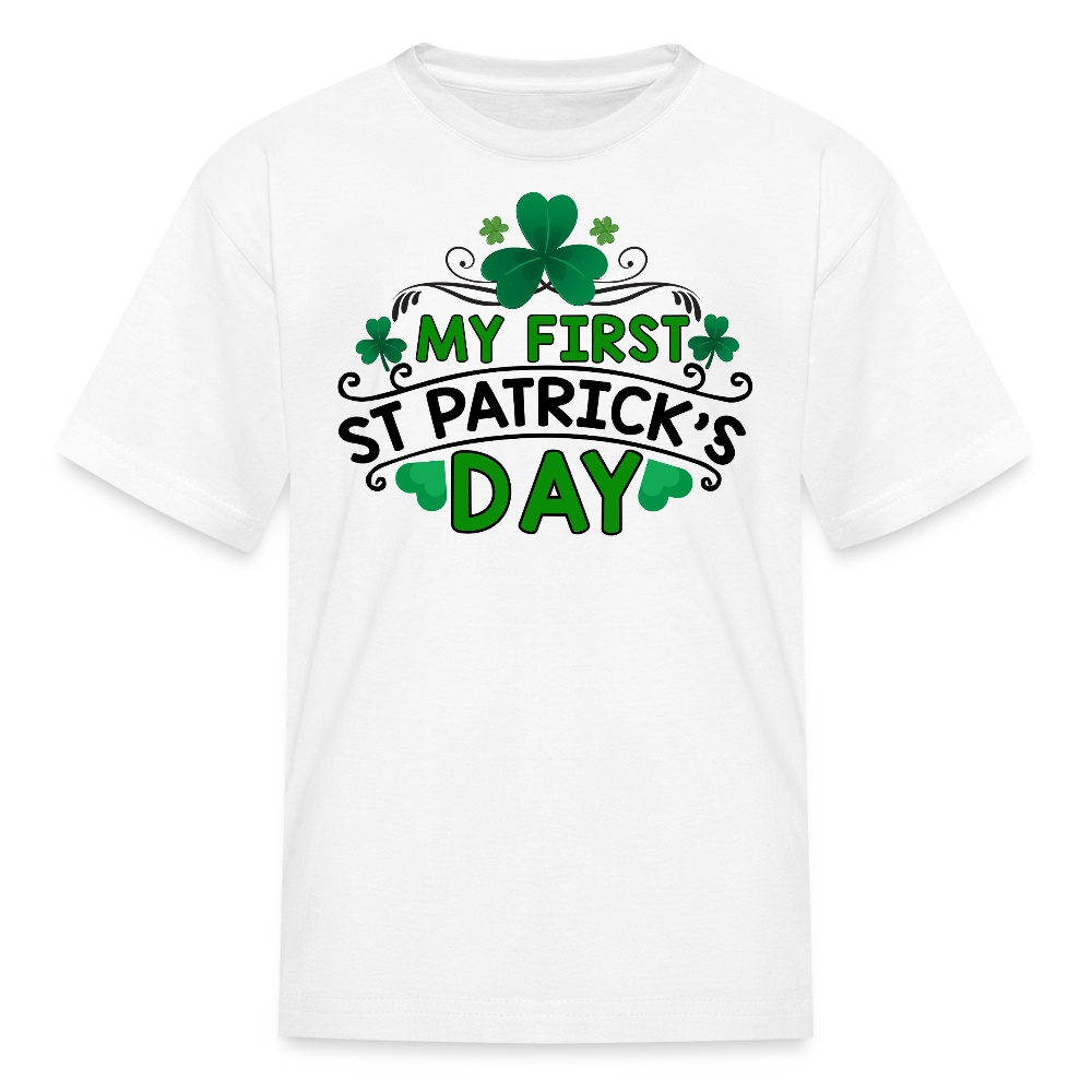 My First St Patrick’s Day Baby Outfit T-shirt - white