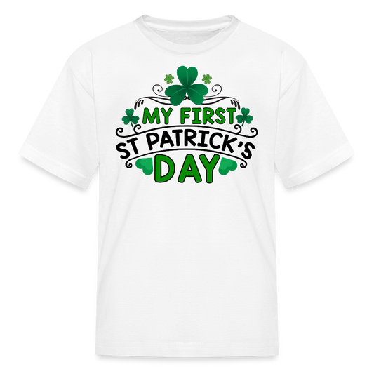 My First St Patrick’s Day Baby Outfit T-shirt - white