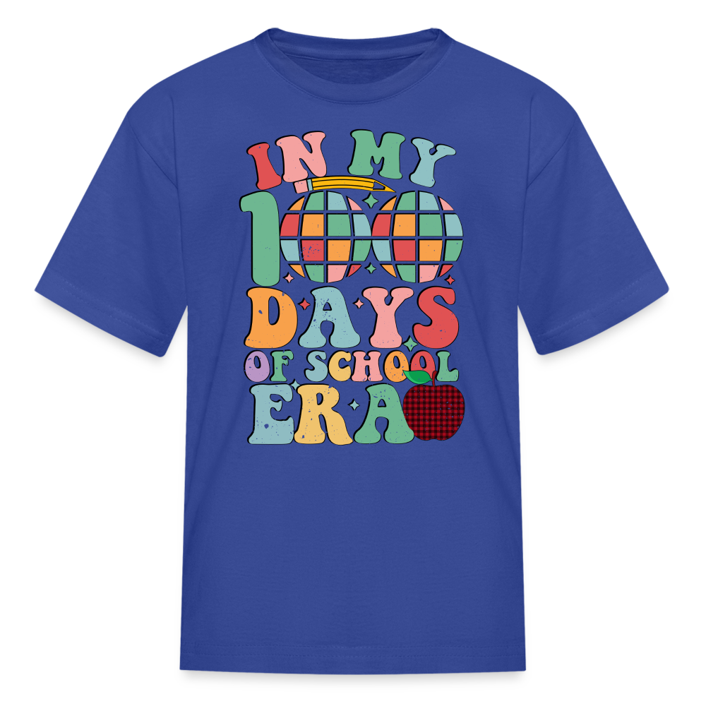 Cute Teacher Shirts For 100th Day Of School Kids T-shirt - royal blue