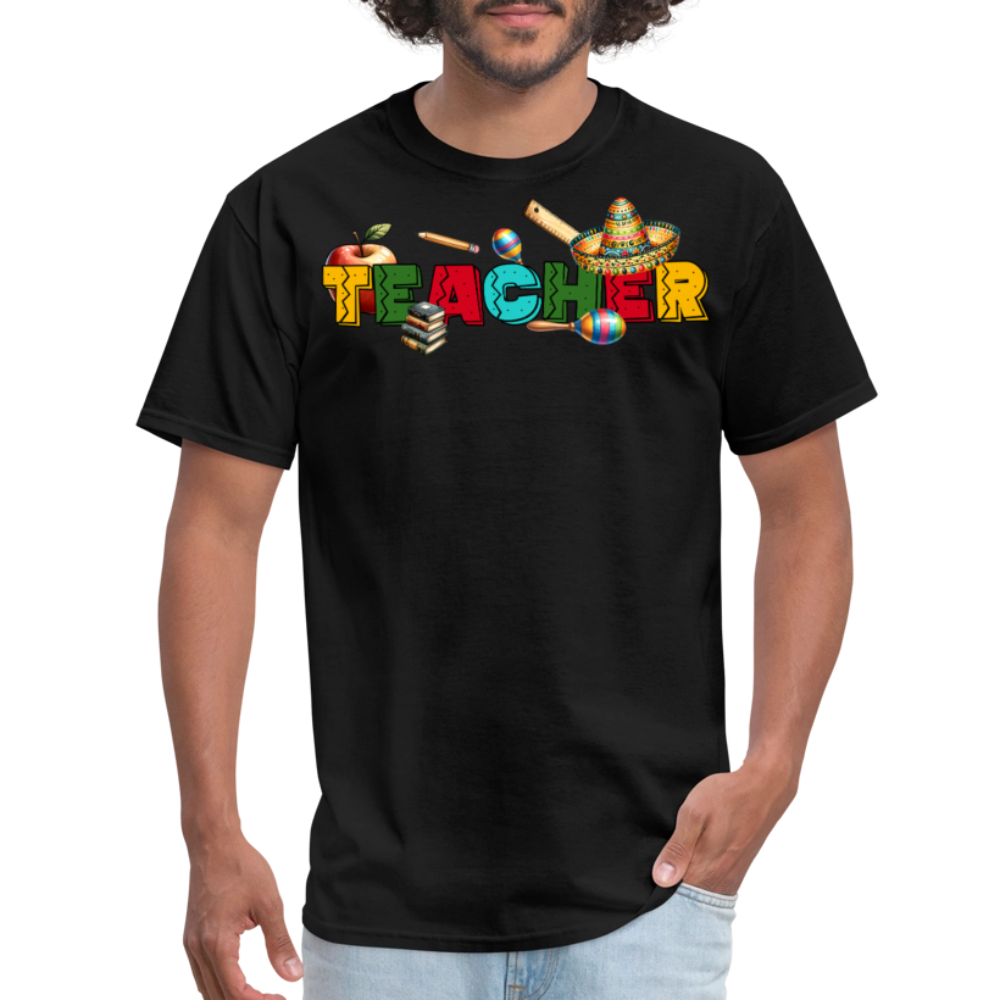 Mexican Teacher Appreciation Gifts T-Shirt - black